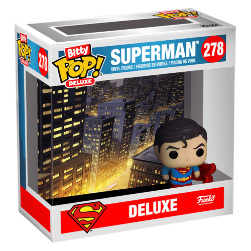 Funko Pop Bitty Deluxe - Superman (cityscape)-Superman-278