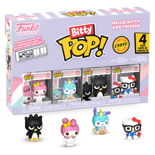 Funko Pop Bitty Hello Kitty - My Melody 4-pack (chase)-Hello Kitty And Friends-85716