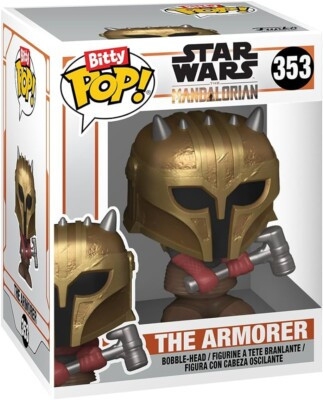 Bitty Pop! The Armorer Star Wars The Mandalorian #353 - Produto Original