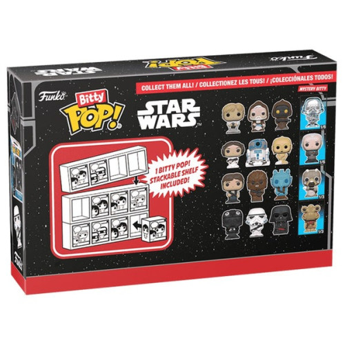 Bitty Pop Darth Vader, Lando Calrissian, Luke Skywalker & Yoda Star Wars - Star Wars - #0