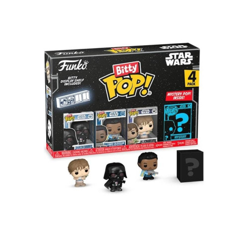 Bitty Pop Darth Vader, Lando Calrissian, Luke Skywalker & Yoda Star Wars - Star Wars - #0