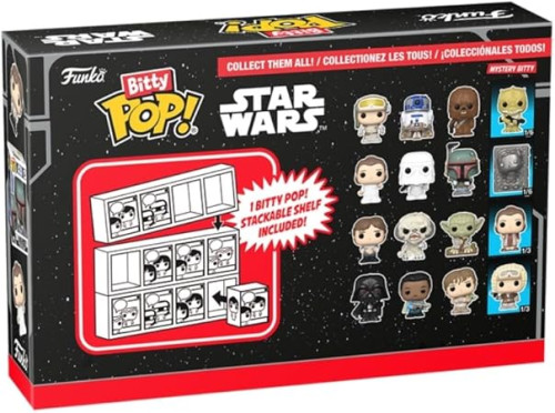 Bitty Pop Star Wars Luke Skywalker, R2-D2, Chewbacca - Stars Wars - #0