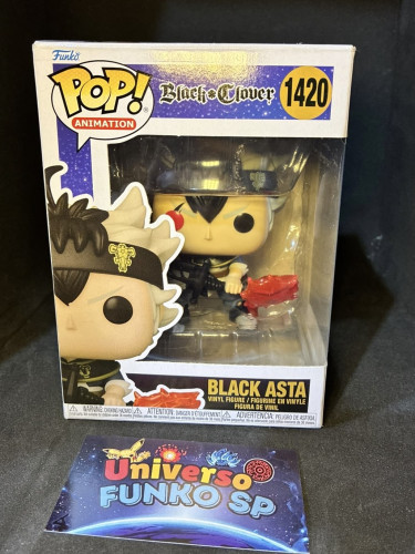 Black Asta Black Clover #1420 - Produto Original