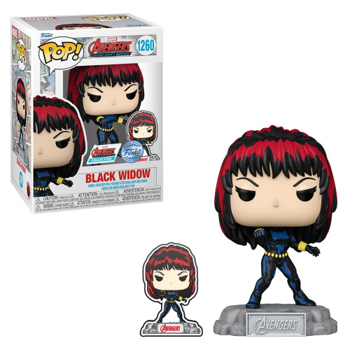 Funko Pop Black Widow-Marvel Avengers-1260