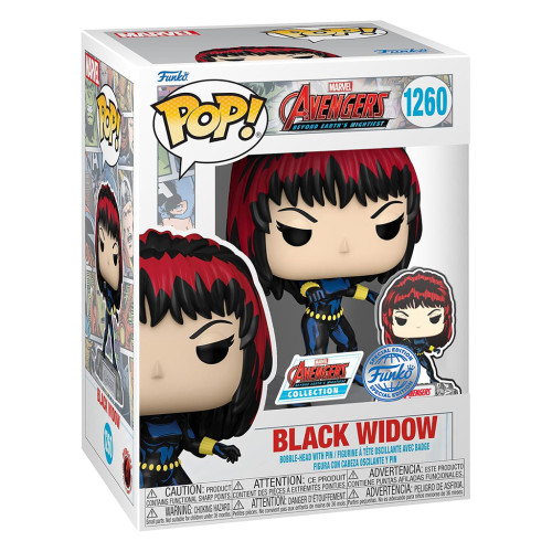Funko Pop Black Widow - Marvel Avengers - #1260
