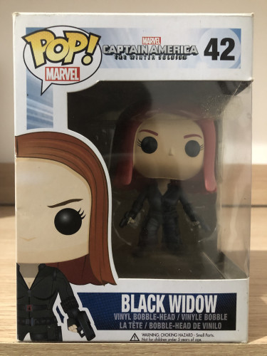 Funko Pop Black Widow Viúva Negra-Marvel Captain America Winter Soldier-42