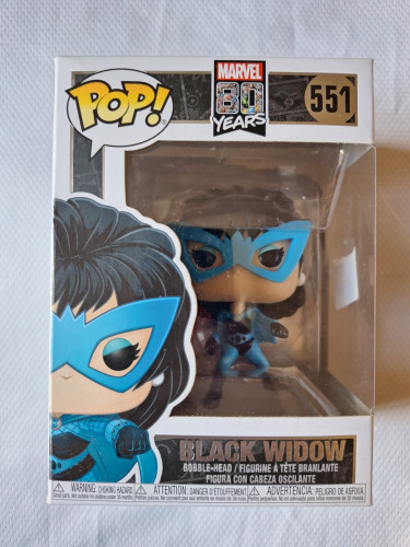 Funko Pop Black Widow Marvel 80 Years #551 - Produto Original
