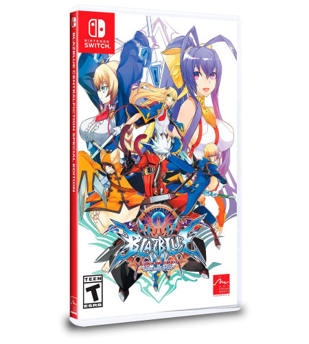 Blazblue Centralfiction Special Edition Limited Run Switch Mídia Física Lacrado Americano-Nintendo Switch-
