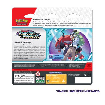 Blister Quadruplo Pokémon Yanmega Amigos De Jornada - Pokemon - #
