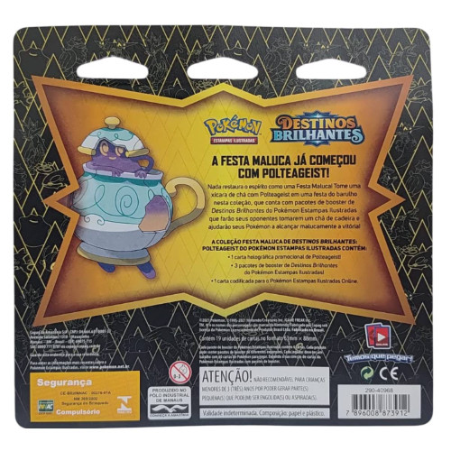  Pokemon Estampas Ilustradas # - Produto Original