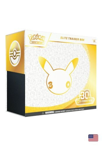 (ing) Coleção Treinador Avançado - Celebração De 30 Anos - Elite Trainer Box - 30th Celebration Pokemon # - Produto Original