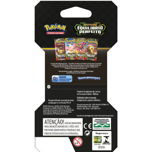 Pokemon Estampas Ilustradas # - Produto Original