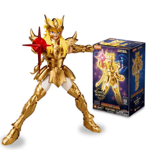 Blokees Saint Seiya Champion Class – Escorpião Milo Blokees # - Produto Original