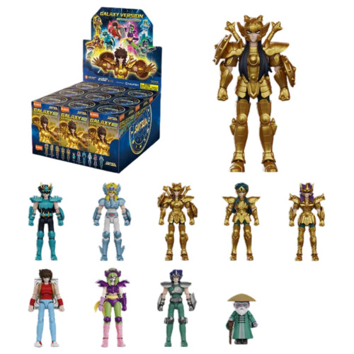 Blokees Saint Seiya Galaxy Version 02 – The Legacy Of The Gold Saints - SORTIDOS blokees # - Produto Original