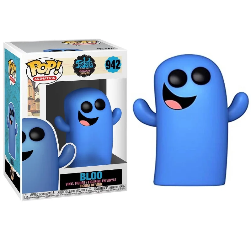 Bloo 942 Funko Pop Original Mansão Foster Para Amigos Imaginários-Foster's Home For Imaginary Friends-942