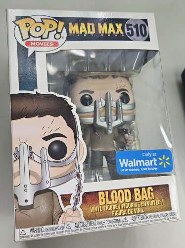 Funko Pop Blood Bag Mad Max Fury Road #510 - Produto Original