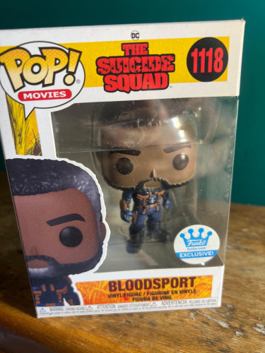 Funko Pop Bloodsport Esquadrão Suicida #1118 - Produto Original