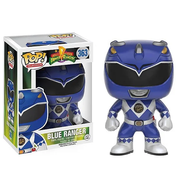 Blue Ranger 363 Funko Pop Original Power Rangers Azul-Power Rangers-363