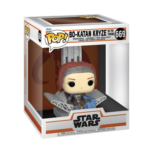 Bo Katan Kryze On The Throne 669 Funko Pop Original Star Wars-The Mandalorian-669