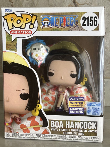Boa Hancock In Throne 2156  - Exclusiva Winter Convention 2025 - Animation One Piece #2156 - Produto Original