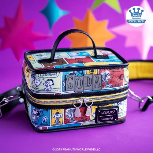 Caneca e Copo Bolsa Térmica Loungefly Peanuts Snoopy Cooler Funko Soda Loungefly # - Produto Original