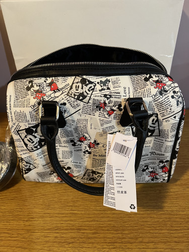 Bolsa desenho Mickey Disney Crossbody - Oficial Disney-Disney Mickey Mouse-