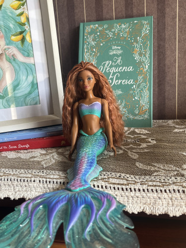 Boneca Ariel - A Pequena Sereia (live action) A Pequena Sereia # - Produto Original