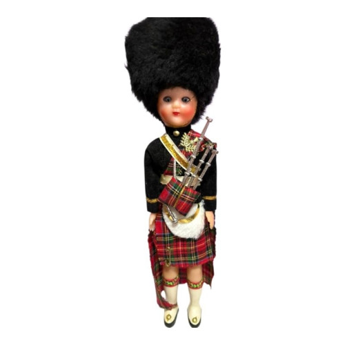 Boneca Importada Soldado Roupa Tradicional 30cm Vintage Retrô Artesanal # - Produto Original