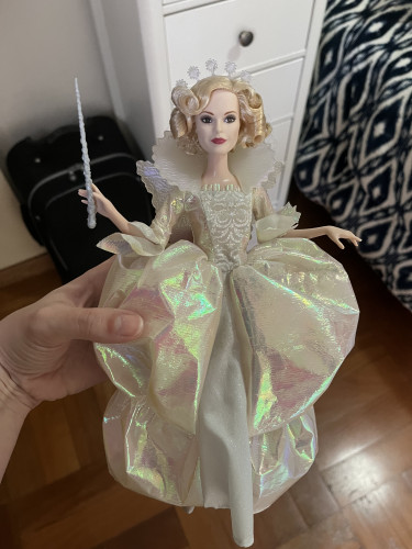 Action Figures Boneca Mattel Fada Madrinha (fairy Godmother) - Cinderela - Cinderela - #
