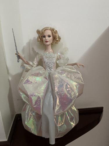 Action Figures Boneca Mattel Fada Madrinha (fairy Godmother) - Cinderela - Cinderela - #