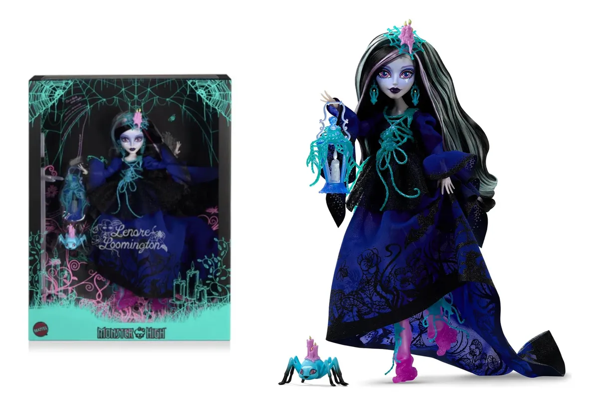Boneca Lenore Loomington Monster High Mattel Creations Exclusiva Monster High #2025 - Produto Original