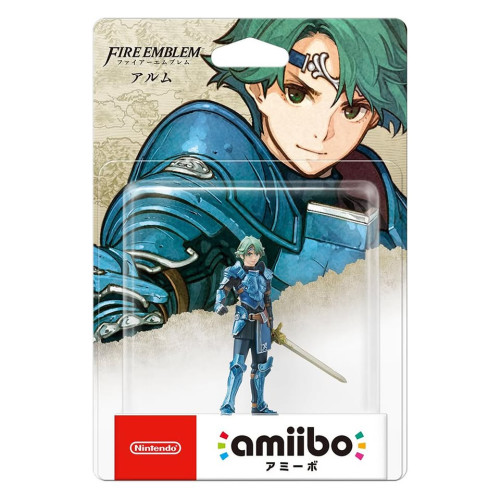 Boneco Amiibo Fire Emblem - Alm-Fire Emblem-