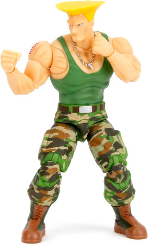 Boneco Articulável Ultra Street Fighter 2 The Final Challengers Guile Action Figure Jada Ultra Street Fighter II The Final Challengers # - Produto Original