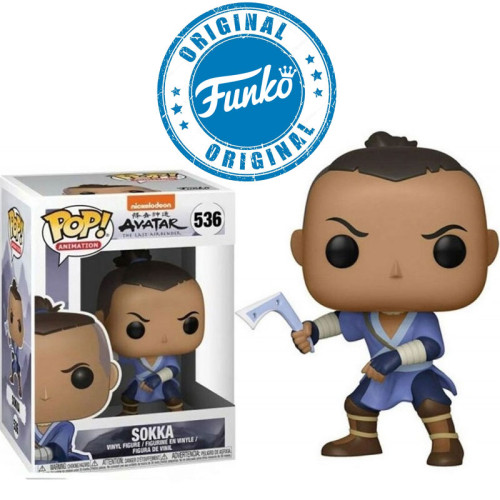 Boneco Avatar The Last Airbender Sokka Pop Funko 536-Avatar The Last Airbender-536