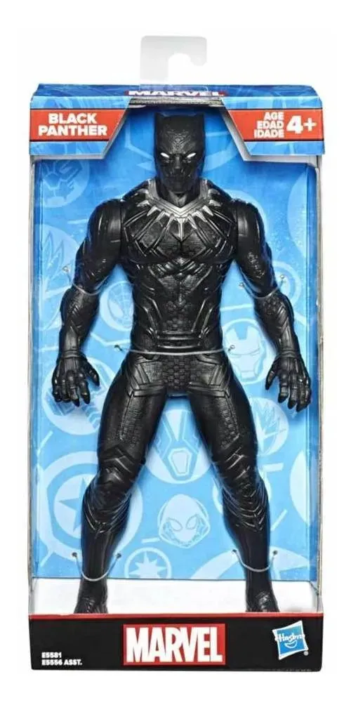 Action Figures Boneco Avengers Figura Olympus Black Panther Pantera Negra E5581 - Marvel - #