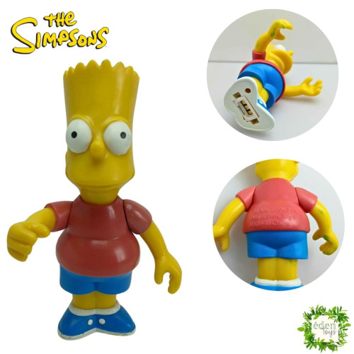 Action Figures Boneco Bart Simpson Playmates (cód 001) - Os Simpsons - #