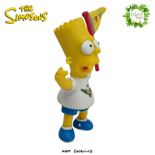 Action Figures Boneco Bart Simpson fã do Krusty (cód 136) - Os Simpsons - #