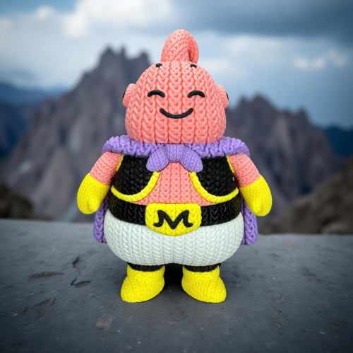 Boneco Buu Crochê Dragon Ball # - Produto Original