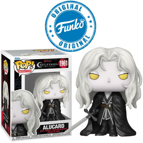 Boneco Castlevania Nocturne Alucard Pop Funko 1961-Castlevania Nocturne-1961