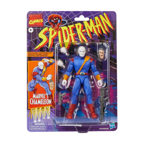Action Figures Boneco Chameleon Marvel Legends Comics Spider-man Camaleão-Marvel Legends-