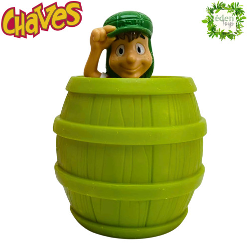 Action Figures Boneco Chaves - Chaves no Barril (cód 632)-Chaves-
