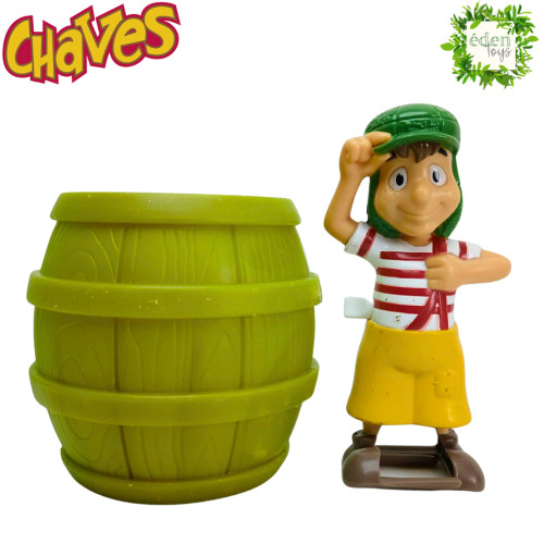 Action Figures Boneco Chaves - Chaves no Barril (cód 632) - Chaves - #