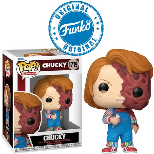 Boneco Chucky Melted Face Pop Funko 1719-Chucky-1719