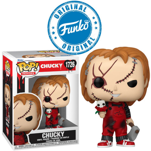 Boneco Chucky Valentine's Day Pop Funko 1726-Chucky-1726