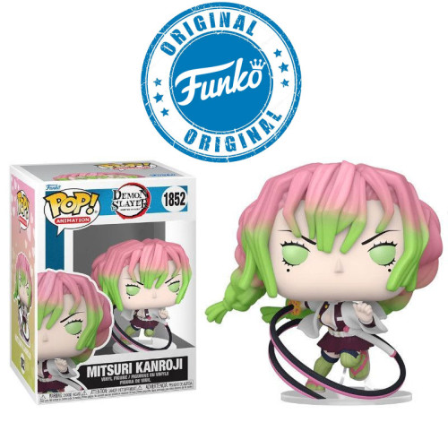 Boneco Demon Slayer Kimetsu no Yaiba Mitsuri Kanroji Pop Funko 1852-Demon Slayer Kimetsu No Yaiba-1852