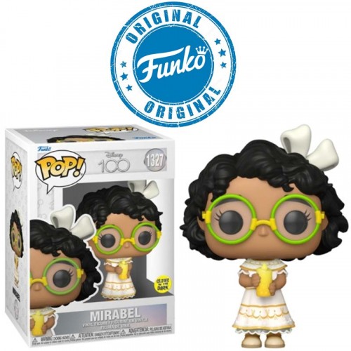 Boneco Disney 100 Anos Encanto Mirabel Madrigal Glows In The Dark Pop Funko 1327-Encanto-1327