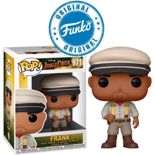 Boneco Disney Jungle Cruise Frank Pop Funko 971-Disney Jungle Cruise-971