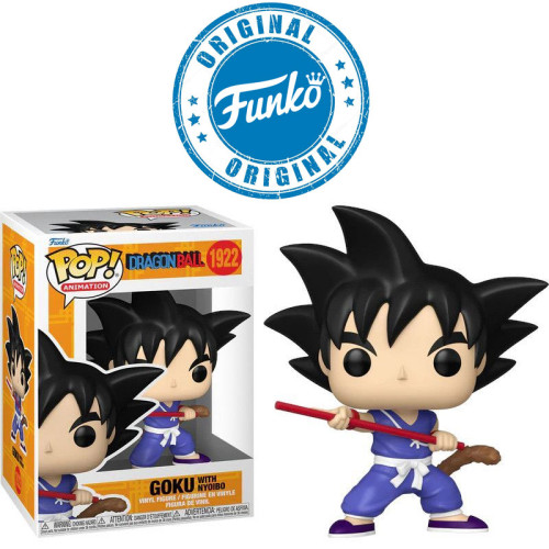 Boneco Dragon Ball Goku With Nyoibo Pop Funko 1922-Dragon Ball-1922