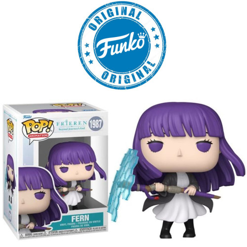Boneco Frieren Beyond Journey's End Fern Pop Funko 1987-Frieren Beyond Journey's End-1987