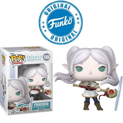 Boneco Frieren Beyond Journey's End Frieren Pop Funko 1986-Frieren Beyond Journey's End-1986